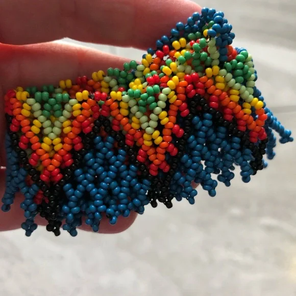 BEADS NECKLACE Handmade From Colombia - Picture 10 of 12